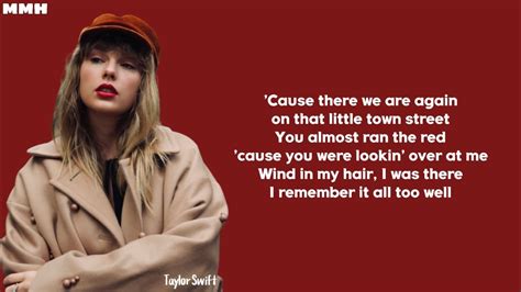 all too well song taylor swift lyrics